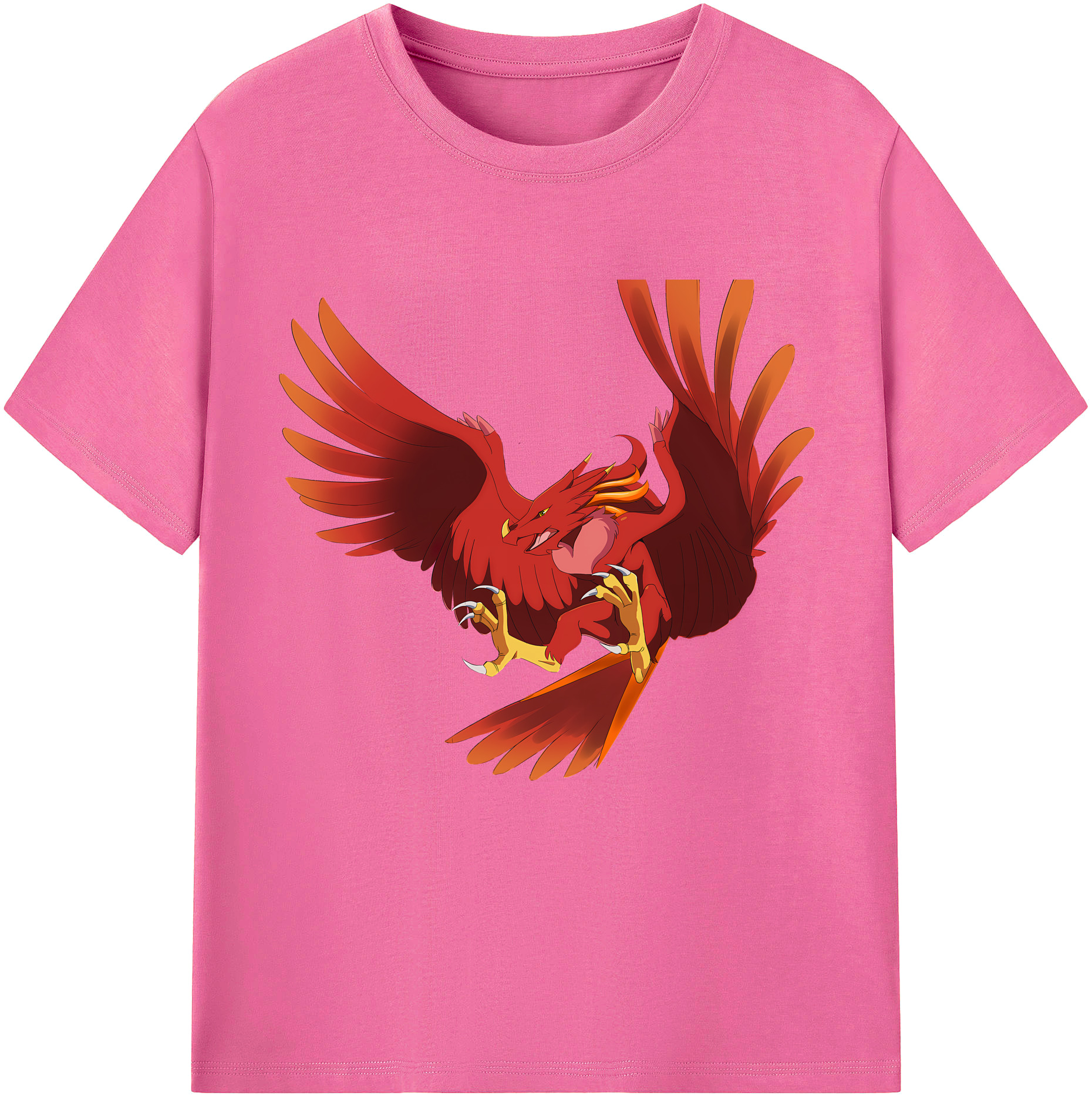 （画像用） Digimon デジタルモンスター/デジモン レディースカジュアルプリントTシャツ（綿100％）